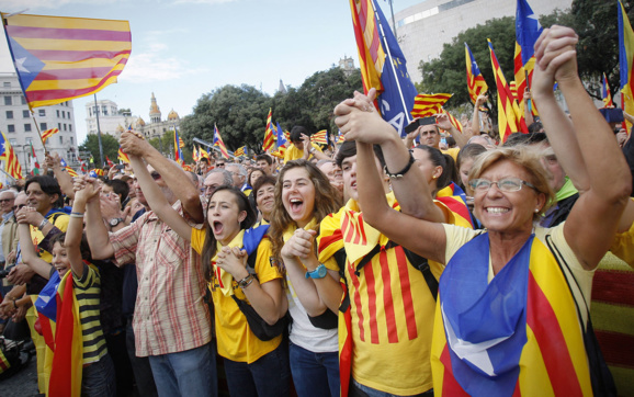 کاتالونیا برغم مخالفت پارلمان اسپانیا با همه‌ پرسی هنوز در پی رسیدن به استقلال است