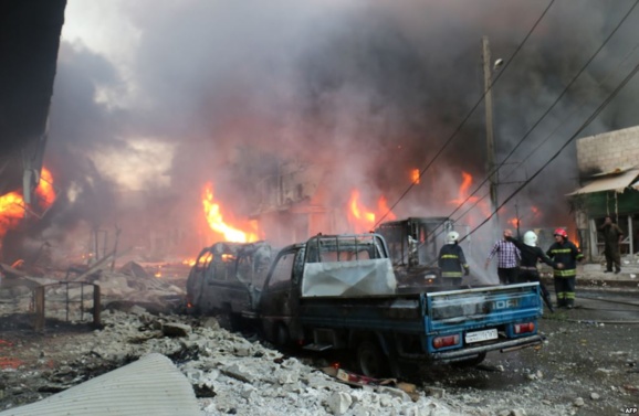 ٢۵ کشته در بمباران هوایی روستایی در شهر حلب ٢۵ کشته در بمباران هوایی روستایی در شهر حلب