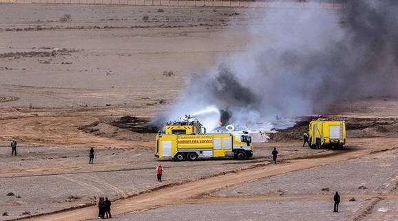 سانحه آتش سوزی برای هواپیمای سپاه پاسداران سانحه آتش سوزی برای هواپیمای سپاه پاسداران