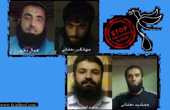 هشدار فعالان حقوق بشر كردستان نسبت به اجرای اعدام فعالان اهل سنت کُرد هشدار فعالان حقوق بشر كردستان نسبت به اجرای اعدام فعالان اهل سنت کُرد