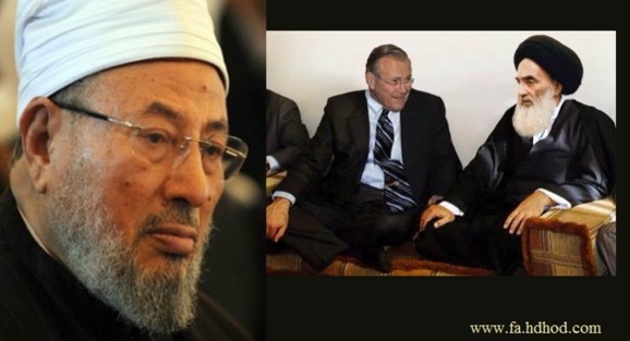 اتحادیه جهانی علمای مسلمین با اعتراض به فتوای مرجع شیعه مسلحان مخالف حکومت عراق را انقلابیون میهنی خواند اتحادیه جهانی علمای مسلمین با اعتراض به فتوای مرجع شیعه مسلحان مخالف حکومت عراق را انقلابیون میهنی خواند