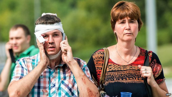 خروج قطار از ریل مترو در مسکو ٢٠ کشته برجای گذاشت خروج قطار از ریل مترو در مسکو ٢٠ کشته برجای گذاشت