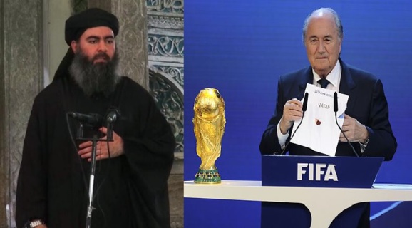 "داعش" در اعتراض به میزبانی قطر برای جام جهانی2022 پایتخت این کشور را تهدید موشکی کرد "داعش" در اعتراض به میزبانی قطر برای جام جهانی2022 پایتخت این کشور را تهدید موشکی کرد