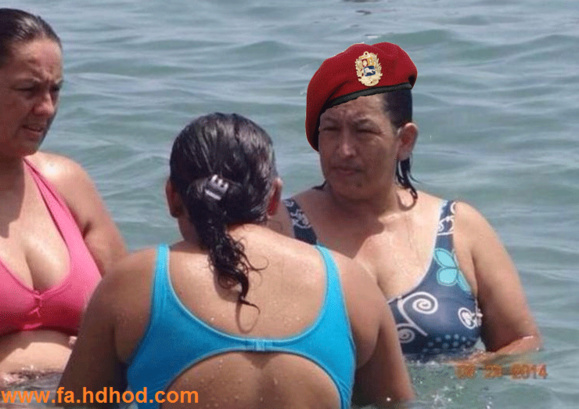 اشتباه نگیرید این عکس،عکس هوگو چاوز نیست!