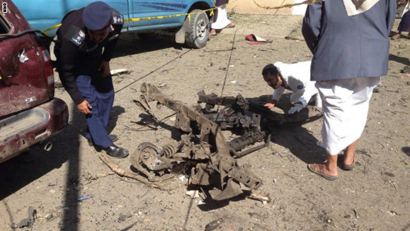حمله اتومبیل بمبگذاری شده به محل مقر اقامت سفیر جمهوری اسلامی در یمن
