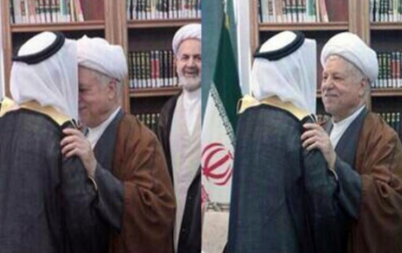 «بوسه دردسرساز» بر پیشانی هاشمی «بوسه دردسرساز» بر پیشانی هاشمی