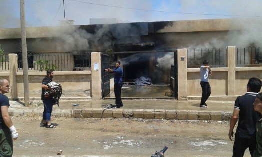 آتش سوزی در درمانگاهی در شمال سوریه ۲۵ کشته به جا گذاشت
