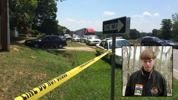 فرد مظنون به قتل ۹ نفر در کليسای چارلستون دستگير شد فرد مظنون به قتل ۹ نفر در کليسای چارلستون دستگير شد