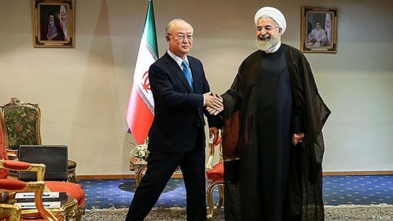 "درباره ابعاد نظامی احتمالی برنامه هستهای ایران گزارش میدهیم" "درباره ابعاد نظامی احتمالی برنامه هستهای ایران گزارش میدهیم"