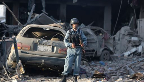 یک انفجار شدید کابل پایتخت افغانستان را لرزاند