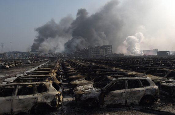 چین؛صدها کشته و زخمی در انفجارهای مهیب شهر بندری تیان جین