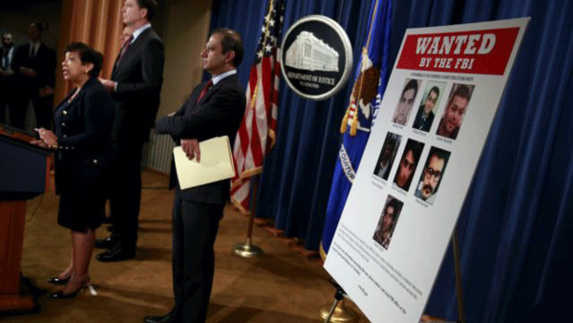 دولت آمریکا علیه ۷ هکر وابسته به سپاه پاسداران اعلام جرم کرد دولت آمریکا علیه ۷ هکر وابسته به سپاه پاسداران اعلام جرم کرد