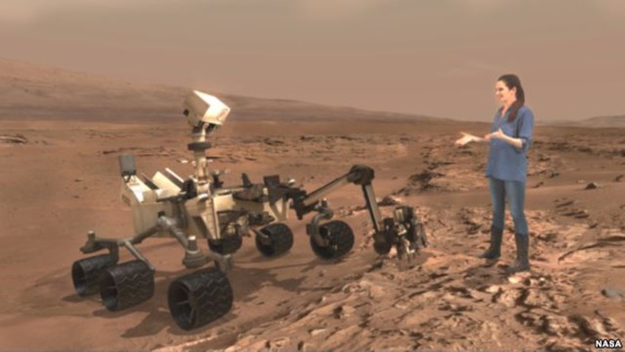 امکان سفر به مریخ با فناوری مایکروسافت و ناسا