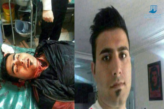 فیصل عبیداوی جوان عرب اهوازی که به دنبال شلیک مستقیم نیروهای امنیتی به اتومیبلش کشته  و دو تن دیگر نیز به شدت مجروح شدند