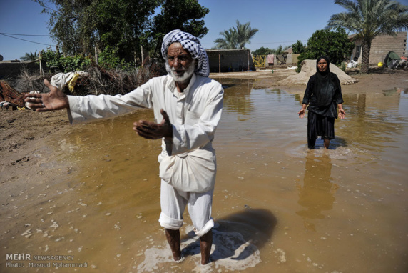 شهرستان شوش درمحاصره چندین روزه سیل/ گزارش تصویری شهرستان شوش درمحاصره چندین روزه سیل/ گزارش تصویری