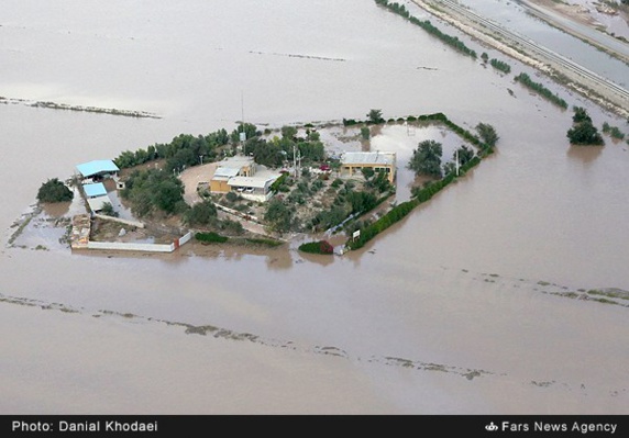 شهرستان شوش درمحاصره چندین روزه سیل/ گزارش تصویری شهرستان شوش درمحاصره چندین روزه سیل/ گزارش تصویری