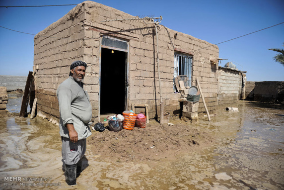 شهرستان شوش درمحاصره چندین روزه سیل/ گزارش تصویری شهرستان شوش درمحاصره چندین روزه سیل/ گزارش تصویری