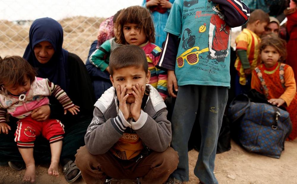 کودکان آواره وبی پناه موصل عراق