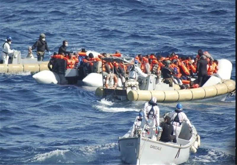 غرق شدن صدها پناهجو درسواحل آبهای لیبی