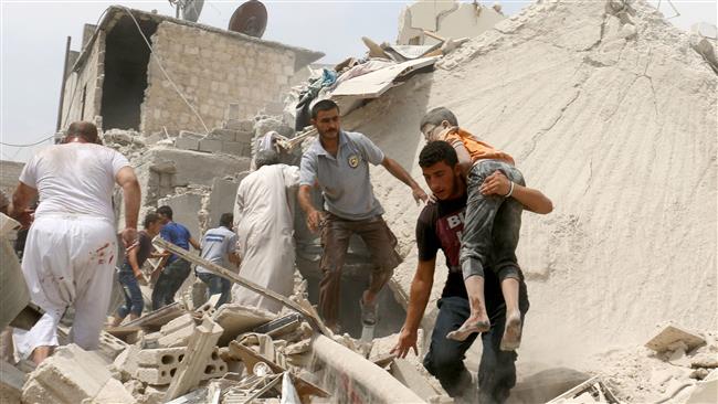 استخدام رژیم اسد وروسیه از گاز کلر در حلب استخدام رژیم اسد وروسیه از گاز کلر در حلب