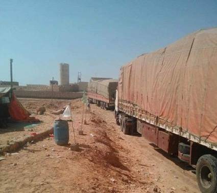 ضبط یک کامیون حامل هواپیماهای جاسوسی برای شورشیان حوثی در استان مارب 