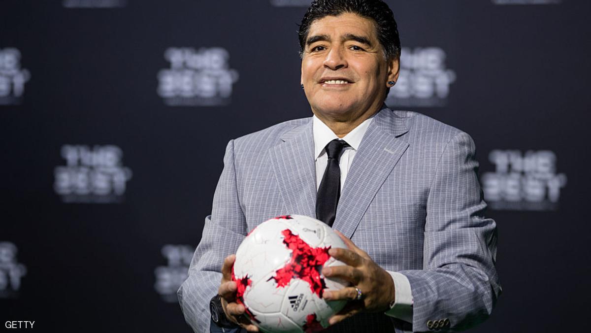 انتخاب دیگو مارادونا به عنوان مربی تیم "الفجیره" امارات 