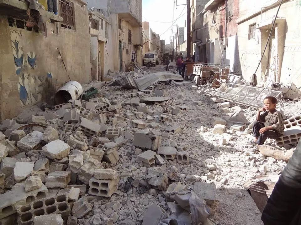 قتل‌عام اهالی شهر مسکنه در شرق حلب توسط مزدوران وابسته به رژیم ایران