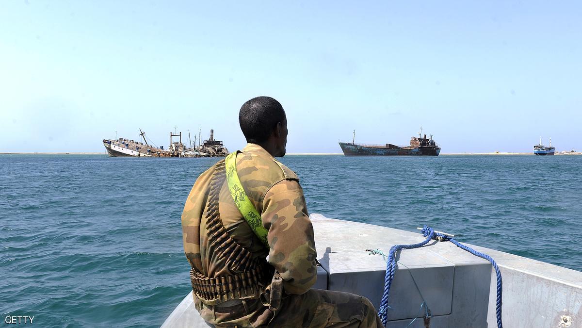انفجاری مهیب  در عرشه یک کشتی سواحل سومالی