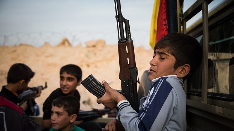 آمریکا: سوریه و شبه‌نظامیان تحت حمایت ایران کودکان را مجبور به جنگ در میادین نبرد می کنند