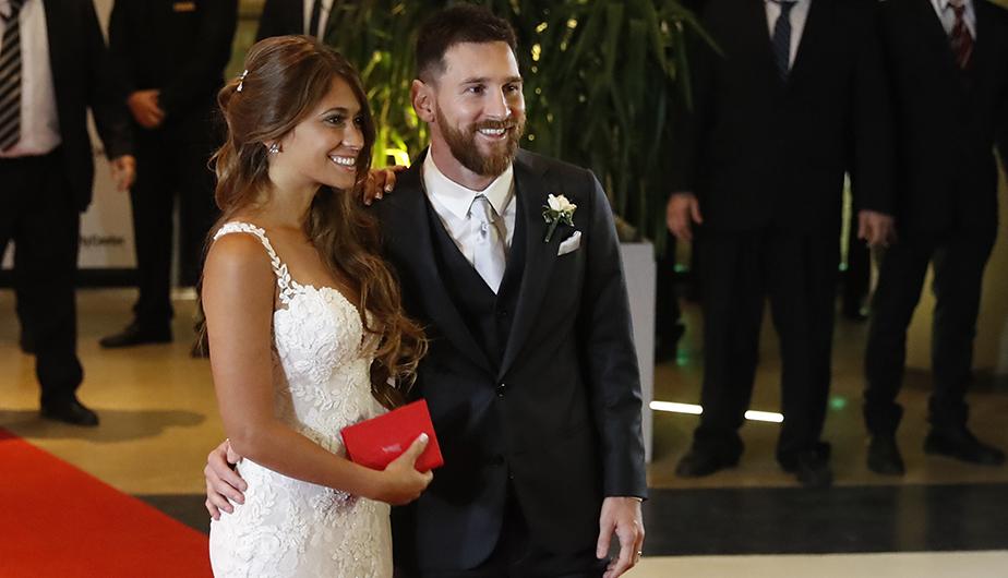 مراسم ازدواج مسی و دوست دخترش + تصاویر
