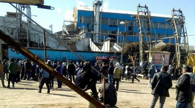 شلیک مأموران نیروی انتظامی به تجمع اعتراضی کارگران نیشکر هفت تپه  