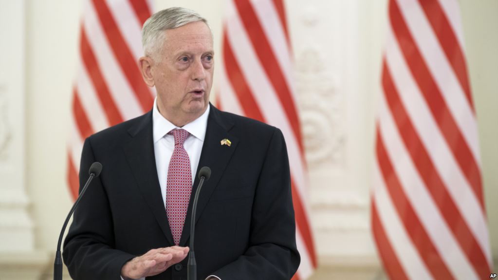 وزیر دفاع آمریکا: کره شمالی از اقدامی که موجب سقوط رژیمش شود، دست بردارد وزیر دفاع آمریکا: کره شمالی از اقدامی که موجب سقوط رژیمش شود، دست بردارد