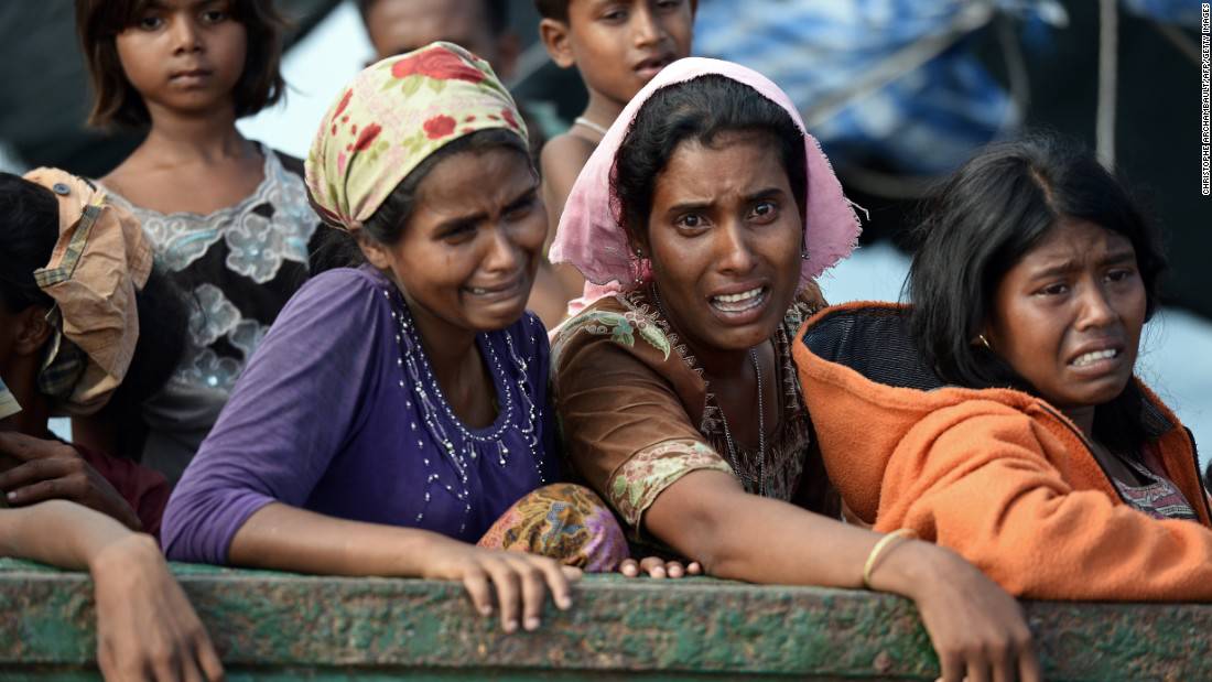 تصاویری از کشتار بی رحمانه مسلمانان روهینگیا توسط گروه‌های تندرو بودایی