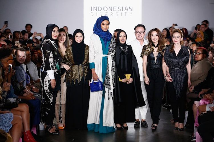 طراحی مجموعه لباس«حجاب زیبا» پیام اندونزی به هفته مد نیویورک + تصویر