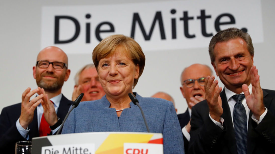 پیروزی حزب محافظه کار به رهبری آنگلا مرکل در انتخابات پارلمانی آلمان 