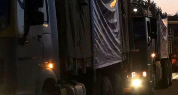 کمکهای ایران به جای «کرمانشاه» به «البوکمال سوریه» رسید! کمکهای ایران به جای «کرمانشاه» به «البوکمال سوریه» رسید!