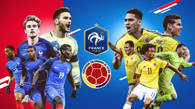 کلمبیا - فرانسه