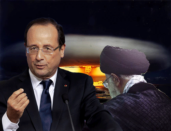 رئيس جمهور فرانسه: برنامه اتمی ايران منطقه وكل جهان را تهديد می كند