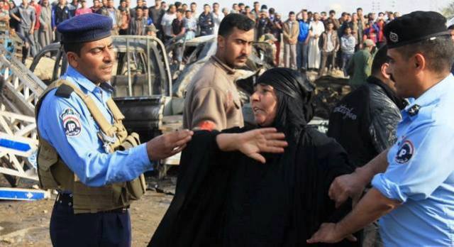 رئیس مجلس عراق از انفجار یک بمب کنار جادهای جان سالم بدر برد رئیس مجلس عراق از انفجار یک بمب کنار جادهای جان سالم بدر برد