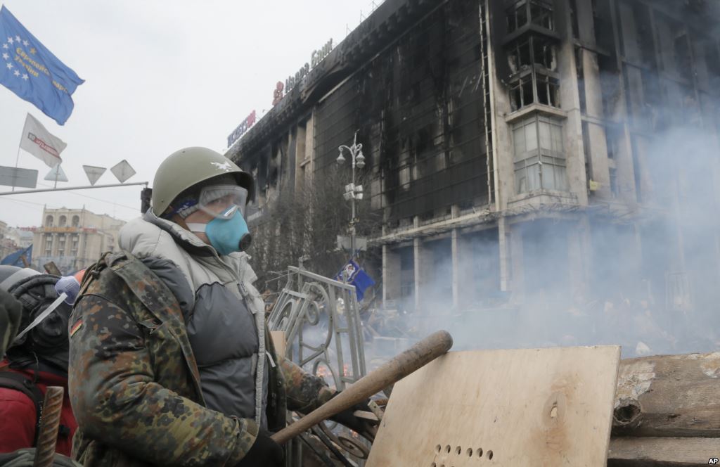 درگیری های تازه در کیف ساعاتی پس از اعلام آتش بس