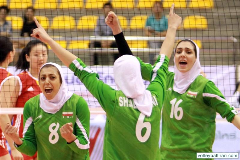 همگروهی والیبال ایران با چین و استرالیا در جام کنفدراسیون آسیا