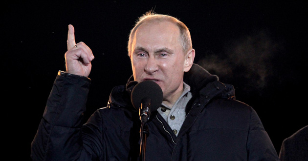 آمریکا پوتین به خلاف گویی در مورد وقایع اوکراین متهم کرد
