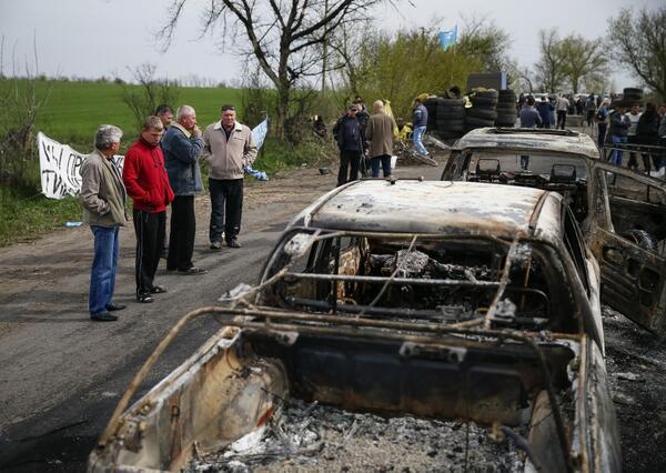 درگیری مسلحانه در اوکراین پیمان آتش بس را نقض کرد