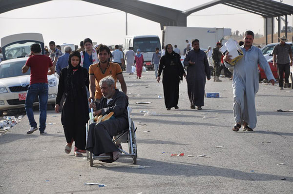 بر خلاف ایران،گذرگاه های کردستان عراق از ورود پناهجویان عراقی استقبال می کنند
