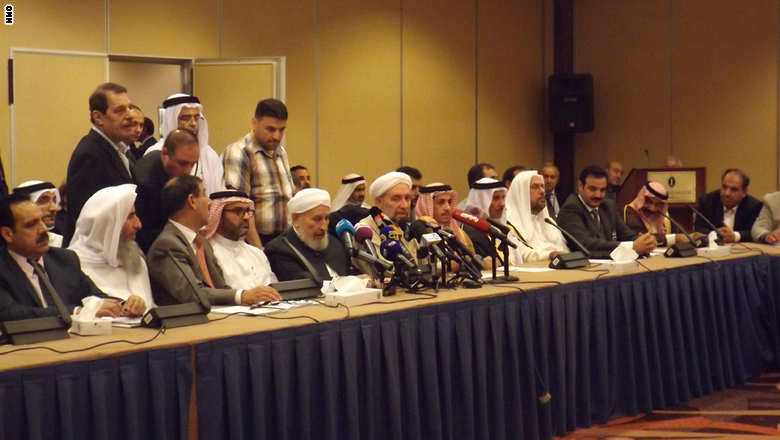 شرکت کنندگان در کنفرانس "نجات عراق وحمایت از انقلابیون مبارز آن" خواستار استعفای نوری المالکی شدند