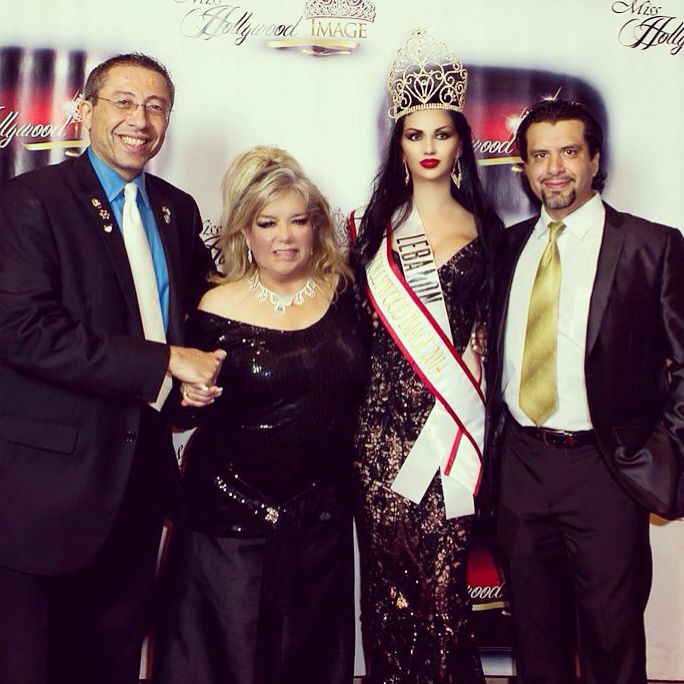 دختر لبنانی بعنوان«ملکه زیبایی هالیوود 2014»انتخاب شد+عکس