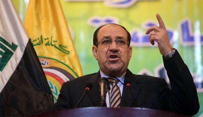 مالکی برای ماندن در پست نخست وزیری رئیس جمهور عراق را تهدید کرد