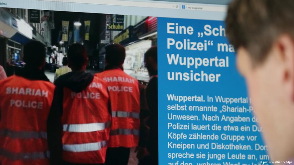 پلیس آلمان از دستگیری 11 تن از اعضای "پلیس شریعت اسلامی"خبر داد
