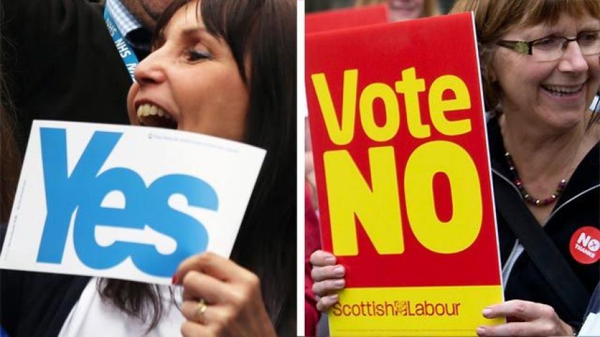 «نه» به استقلال اسکاتلند از بریتانیا