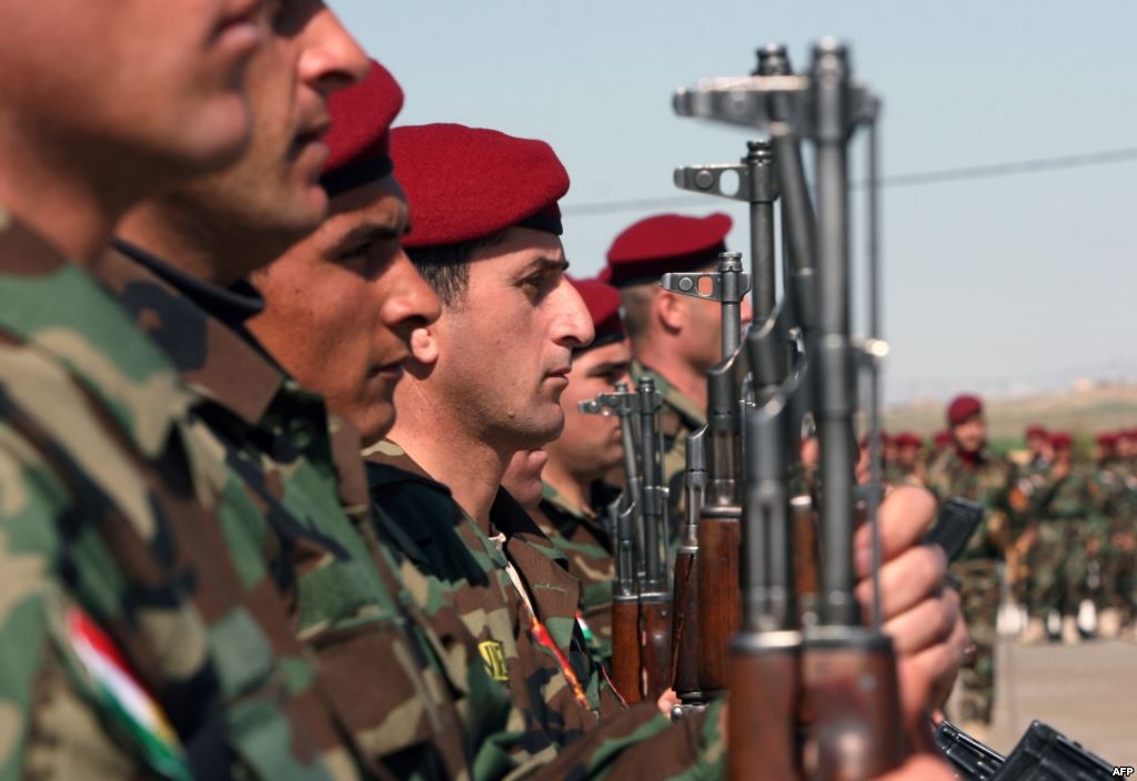 آغاز آموزش تسلیحاتی رزمندگان پیشمرگه کردستان توسط آلمان 